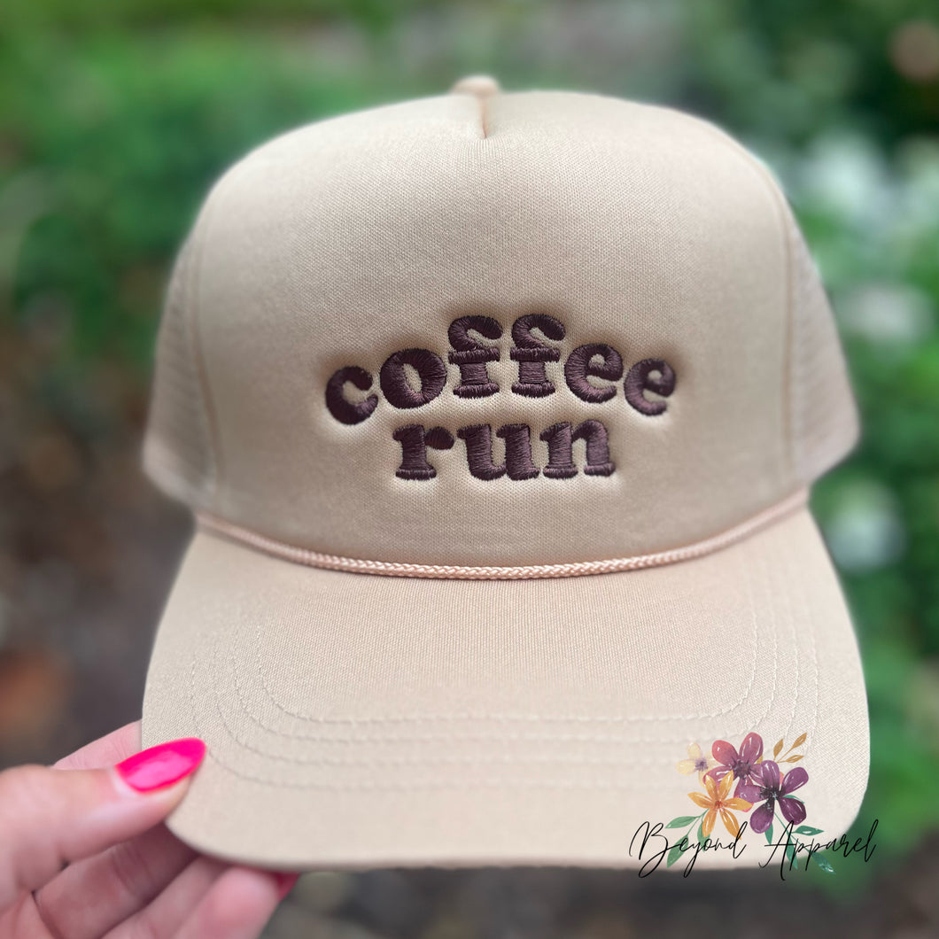 Coffee Run Trucker Hat