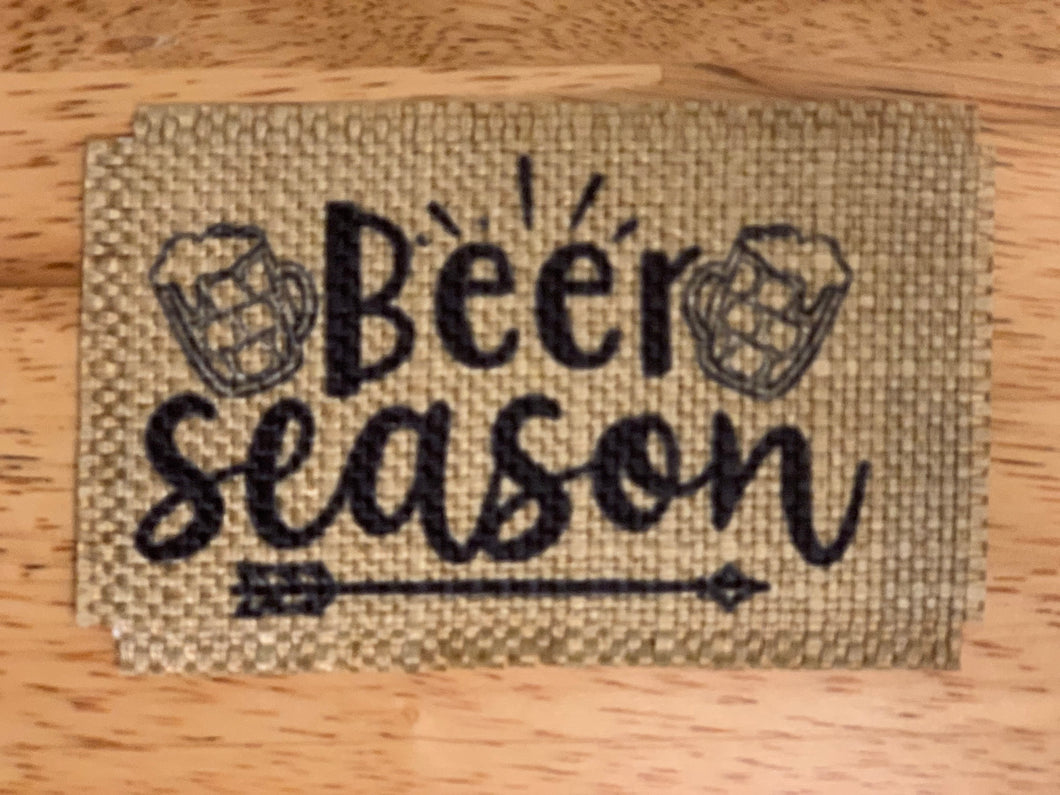 Beer Season khaki patch Add-on